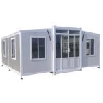 20ft Mobile Steel Frame Sandwich Panel Fast Assemble Modular Prefabricated