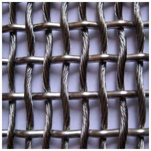 Wholesale Anodizing Twill Weave Woven Mesh Panels Fire Resistance from china suppliers