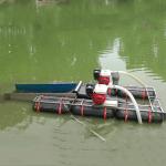 1T/H 25Kw Steel Gold Dredger 3.5m Length Rotary Movable Mini Gold Minging Boat