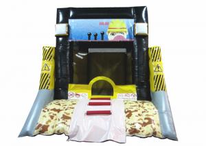 China Digging car inflatable bouncer / Engineering vehicles inflatable bouncer / Inflatable building car bouncer on sale
