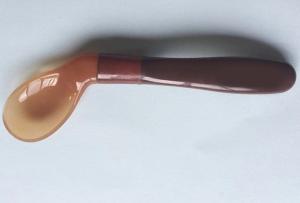 Wholesale Full Bodied Silicone Baby Spoon Customized Logo , No Abnormal Odour Or Staining from china suppliers