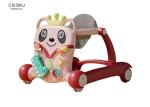 Adjustable Speed Musical Baby Walker Pink Blue Grey