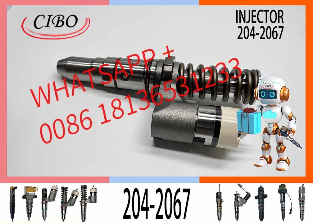 Fuel injector fuel injecto 204-2067 386-1776 229-1631 437-7547 8E-8836 392-0203for 3512B Excavator 3512C 3516B 3516C