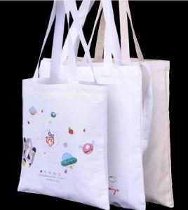 Wholesale recycle shopping promotional logo printed standard size canvas tote bag,standard size shopping bag,canvas bag tote,fabri from china suppliers