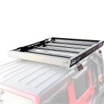 Black Powder Coated Roof Rack Basket for Jeep Wrangler Custom Stainless Steel