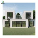 Custom Layout Flat Pack Prefab Container Galvanized Steel Anti Corrosion