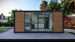Prefabricated Modular Container Wooden Houses Container Flat Packaging Removable