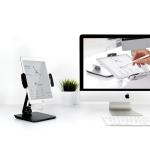 Universal Foldable Tablet Stand 360° Screen Rotation Ajustable Holder