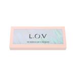 137mm Length Highlight Contour Palette Embossed Empty Makeup Pans