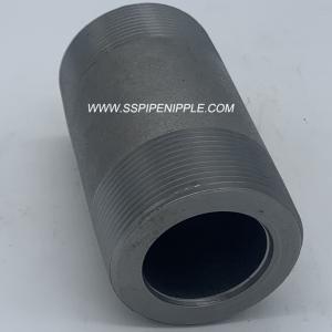 Wholesale ASTM A106B Black Steel Pipe Nipple   2 X 6 Carbon Steel Pipe Fitting from china suppliers