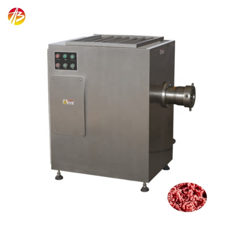 Industrial Mincer Electric Frozen Meat Grinder with and 500-800kg/h Capacity