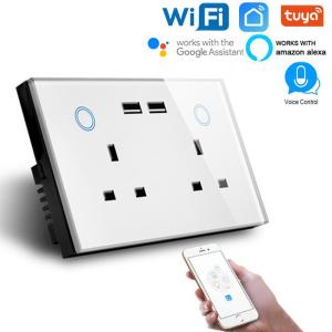 Wholesale 802.11bgn Smart Plug Socket SmartLife Wifi Smart Touch Switch from china suppliers