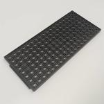 Heat Resistant PES Black Jedec Trays For IC Chip SGS Certified
