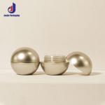 5g Mini Cosmetic Jars Gold PP Cosmetics Packaging Cream Jar With Lid