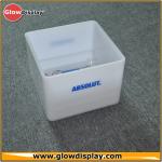 New Design Rectangle Shape Absolut LED Ice Bucket for Brand Advertisment