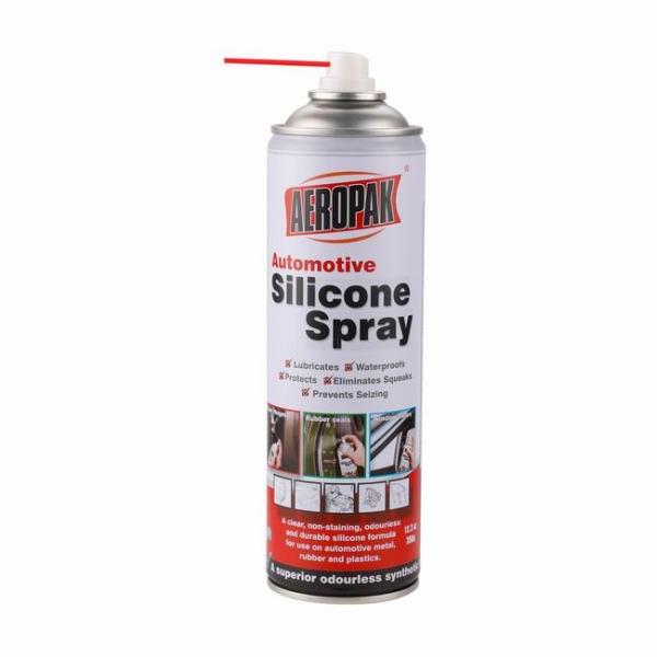 Quality AEROPAK Silicone Spray For Car Windows Multi Purpose Lubricant Spray for sale