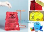 specimen transport poly bag, lab sample packing bags, Pathology Specimen Bag,