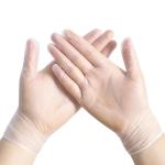 FDA S-XL Disposable Protective Gloves Food Grade Powder Free PVC Gloves