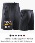 Men's Shorts, Men's Mesh Gym Shorts, Lightweight Athletic Shorts Gym Workout