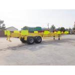 Dock Container Skeleton Semi Trailer 2 Axles 3 Axles 60tons