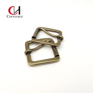 Wholesale Square Roller Belt Buckle Zinc Alloy Retro Imitation Copper Color Changeable from china suppliers