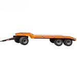 Heavy Duty Excavator Trailer Hydraulic Ramp System Low Bed Draw Bar Full Trailer