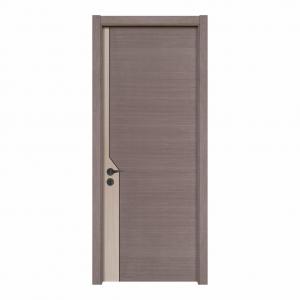 Wholesale 6 Layer HDF Cherry Wood Doors Interior Room Door Crackproof 80mm Width from china suppliers