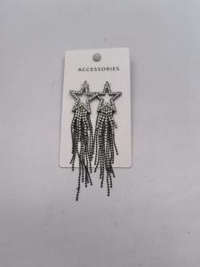 Wholesale Shining Star-shaped Earring for Kids with Tassel Effect from china suppliers