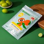 Child Resistant Standing Pouch Flat Bottom Manufacturer Customizable Composite