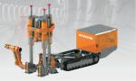 Diesel Crawler Self Propelled Raise Borer Machine Travelling Pattern Motor Power