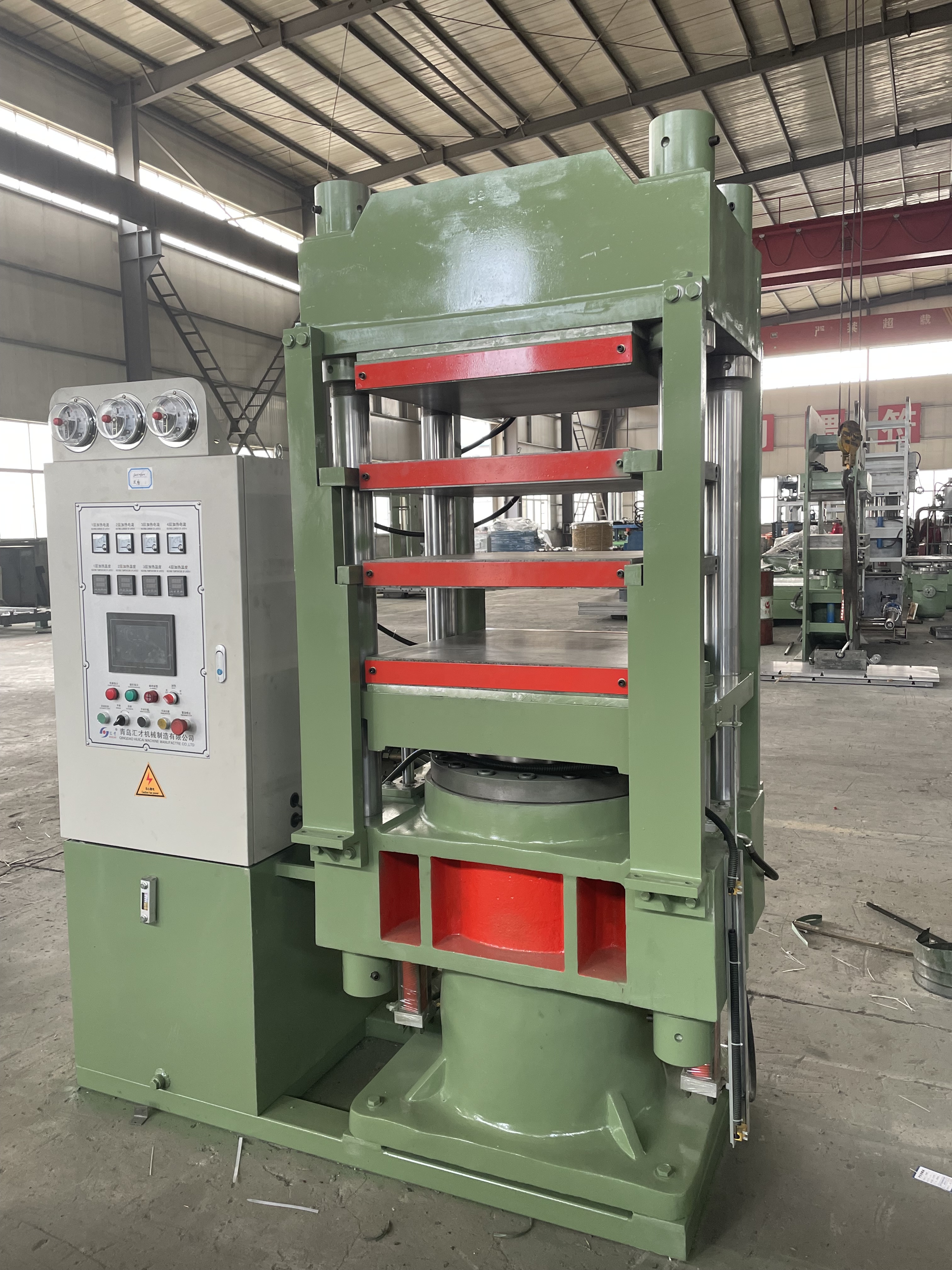 5 Working Layers Plate Vulcanizing Press for Oil Seal Making Machine Production Line