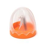 Fixed Screw Single Hole Plastic Pencil Sharpener Tent Shape