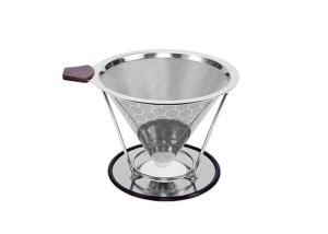 Wholesale Slow Honeycomb Pattern Drip Brew Cone Shaped Strainer from china suppliers
