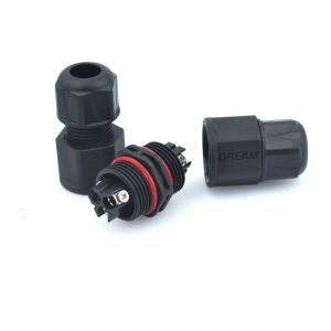 Wholesale Eco - Friendly Electrical Circular Power Connectors For Coaxial Screw Wire Cable from china suppliers