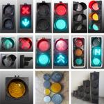 2.5-Digit 540MM RG Two-Phase Countdown Timer Road Safety Traffic Light