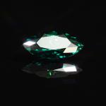 VVS1 Green Loose Moissanite Gemstones Solitaire Pear Shaped custom