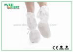 Blue Polyethylene Shoe Covers Disposable Boot Covers Light-weight For clinic