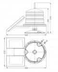 Solar Medium Intensity Type B Aviation Obstruction Light