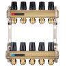 Buy cheap 6123 Brass Water Distribution Manifolds Branches Supply / Return Flowrate from wholesalers