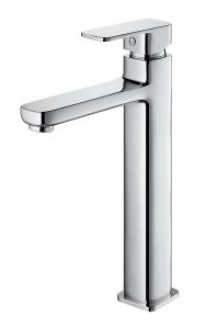 China Single Hole High Wash Basin Faucet Single Handle Vanity Faucet on sale