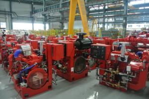 Wholesale Red Professional Fire Pump Diesel Engine 144KW With Water Cold Cooling from china suppliers