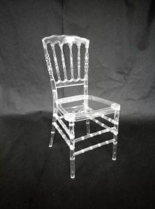 Wholesale YALEESON New High Quality Stackable Transparent Acrylic Dining Wedding Chair from china suppliers