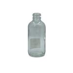 120ml Round Glass Cosmetic Bottles Customized Color For Personal Care