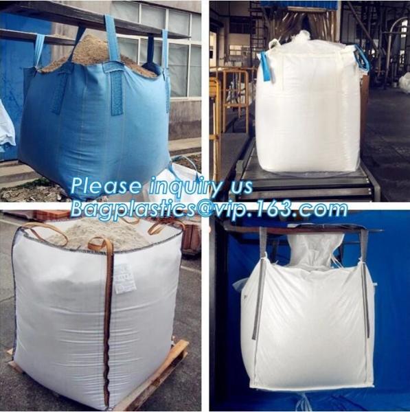 1000kg used pp woven big bag/ jumbo bag/ bulk bag/FIBC,100% virgin bulk bag pp