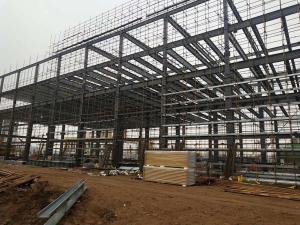 China Multi Floors Structural Steel Frame Buildings High Rise Steel Structures Construction on sale