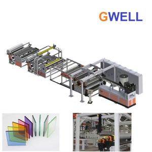 Wholesale PVB Glass Sheet Making Machine PVB Interlayer Film Extrusion Line Machine Factory Direct Sales from china suppliers