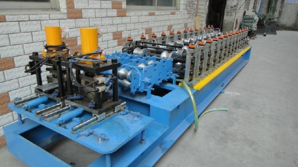 12 Roller Stations Metal Sheet Shutter Door Roll Forming Machines With 3 Ton
