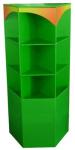 Household Cardboard Retail Display Stands , Custom Cardboard Counter Displays