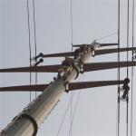 ISO9001 220KV Dodecagonal Electrical Power Pole for Transmission Line