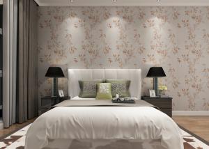 Wholesale Washable Vinyl Rustic Floral Wallpaper with Botanical Pattern for Living Room from china suppliers